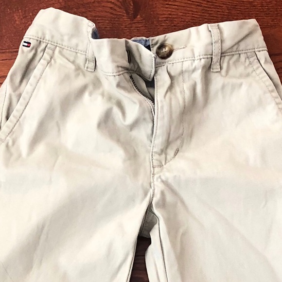 Tommy Hillfiger Chino Tan Beige Pants Size 7 - Picture 2 of 8